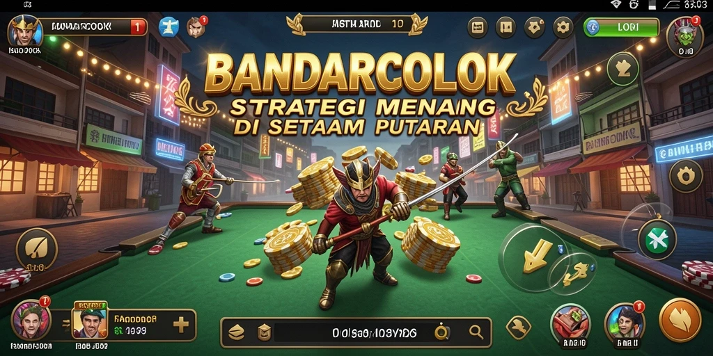 Tampilan gameplay menarik di BANDARCOLOK dengan taktik yang mendebarkan.
