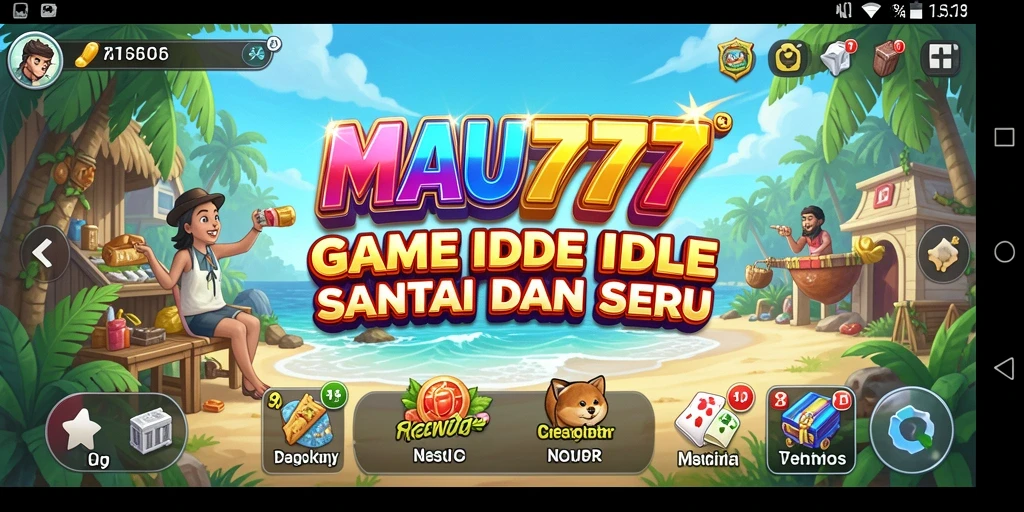 Tampilan gameplay MAU777 yang menarik dan santai.