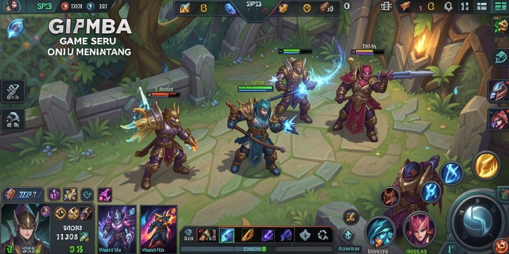 Tampilan gameplay seru SIP33 dengan aksi tim yang dramatis.