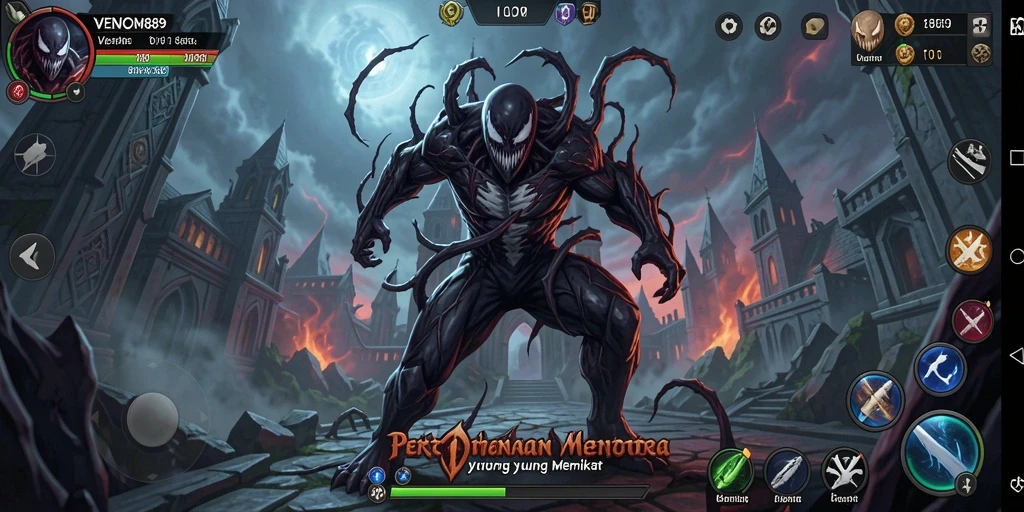 Gameplay menarik dari VENOM889 dalam strategi Tower Defense.